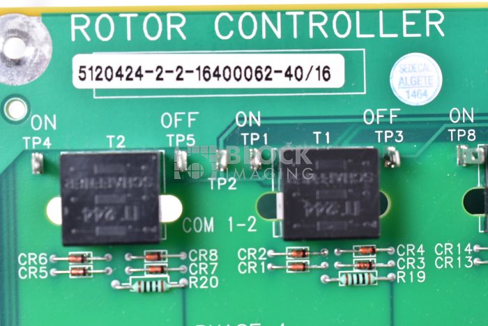 5120424 2 Ge X Ray Mph A5 A1 Rotor Controller Board